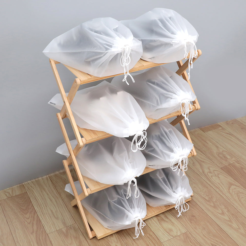Travel Shoe Storage Bags 10 Pieces Shoe Sealing Bags Suitcase Organizing Bags