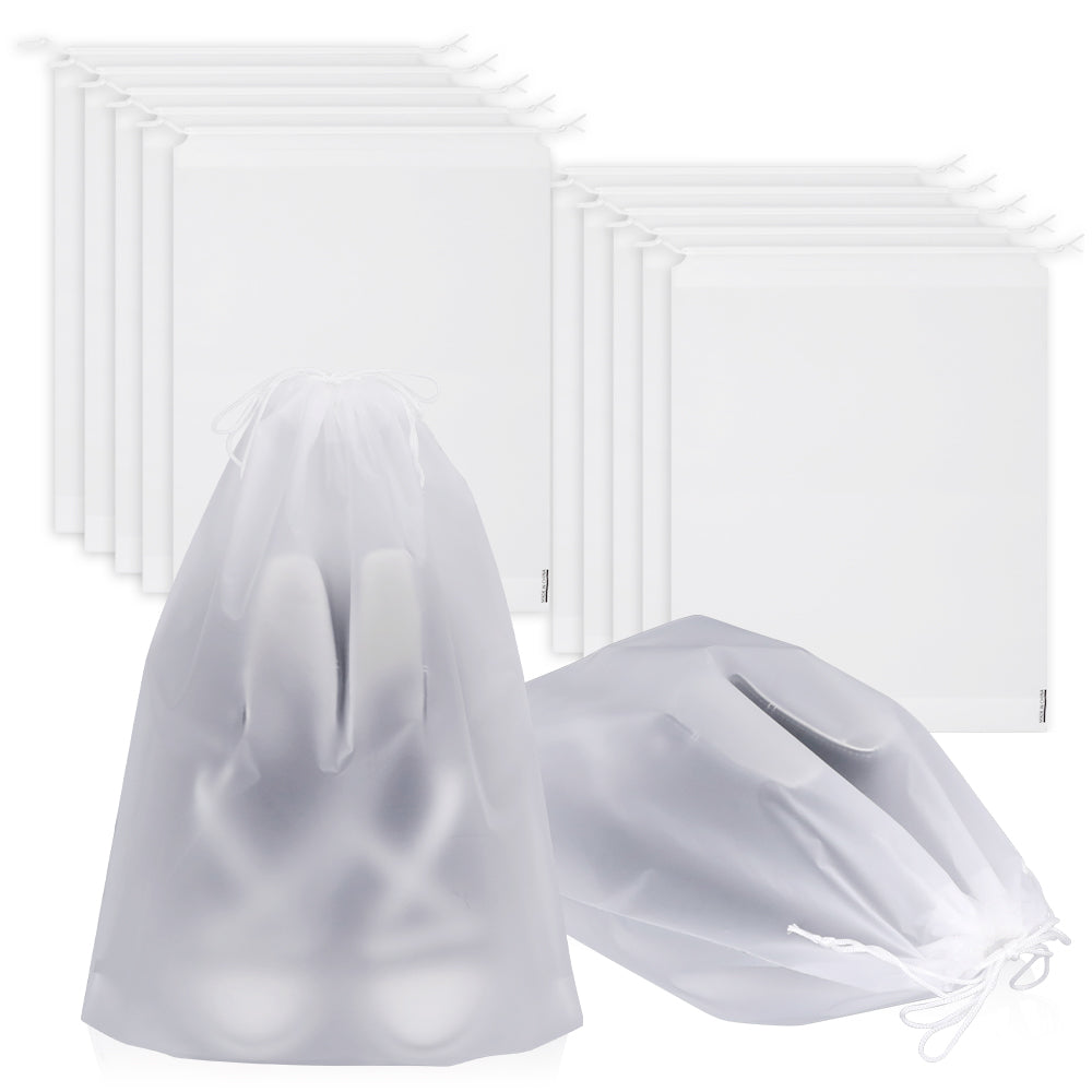 Travel Shoe Storage Bags 10 Pieces Shoe Sealing Bags Suitcase Organizing Bags