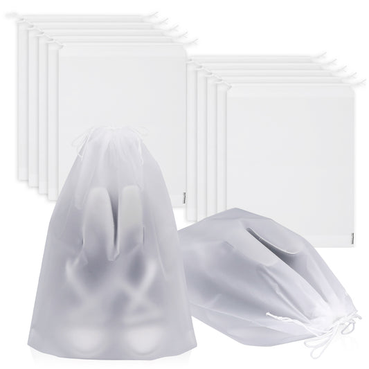 Travel Shoe Storage Bags 10 Pieces Shoe Sealing Bags Suitcase Organizing Bags