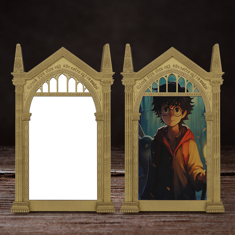 Magic mirror desktop mirror creative old retro mirror ornaments