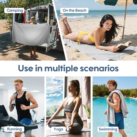 Magnetic Quick-Dry Towel