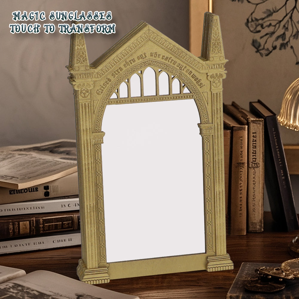 Magic mirror desktop mirror creative old retro mirror ornaments