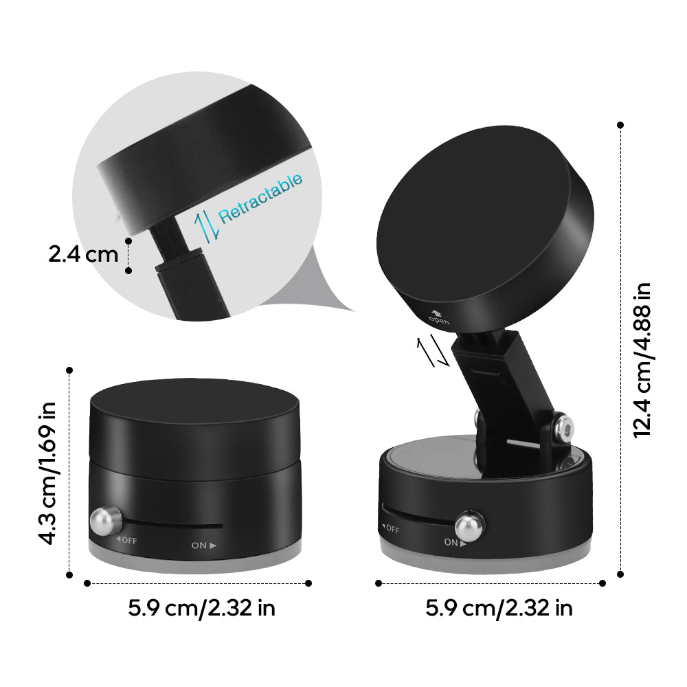 Vacuum Magnetic Mobile Phone Holder