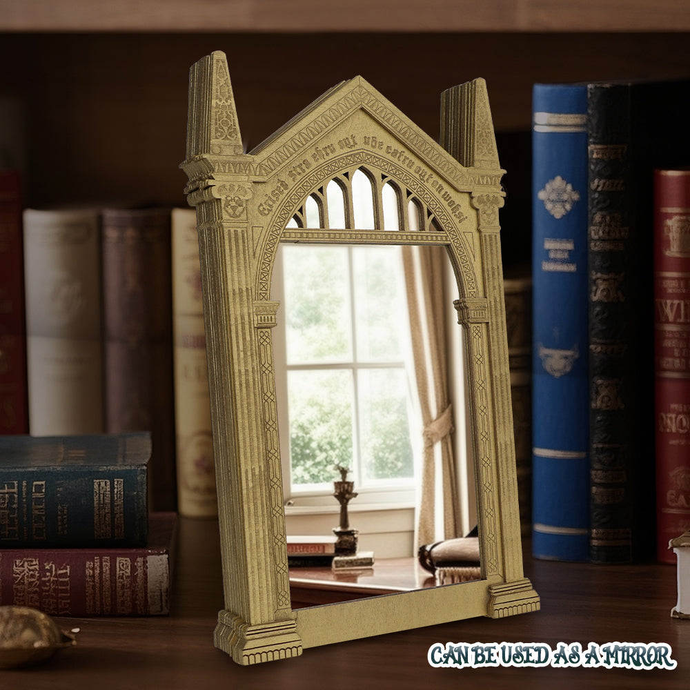 Magic mirror desktop mirror creative old retro mirror ornaments