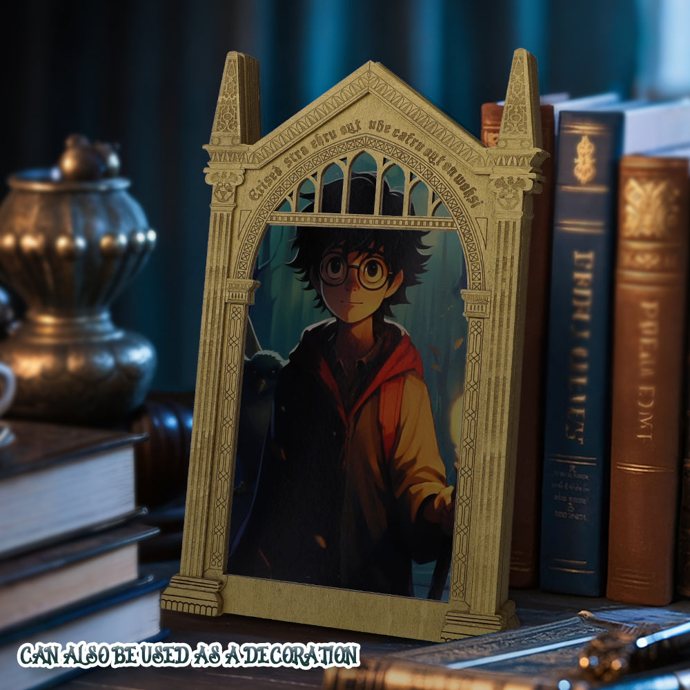 Magic mirror desktop mirror creative old retro mirror ornaments