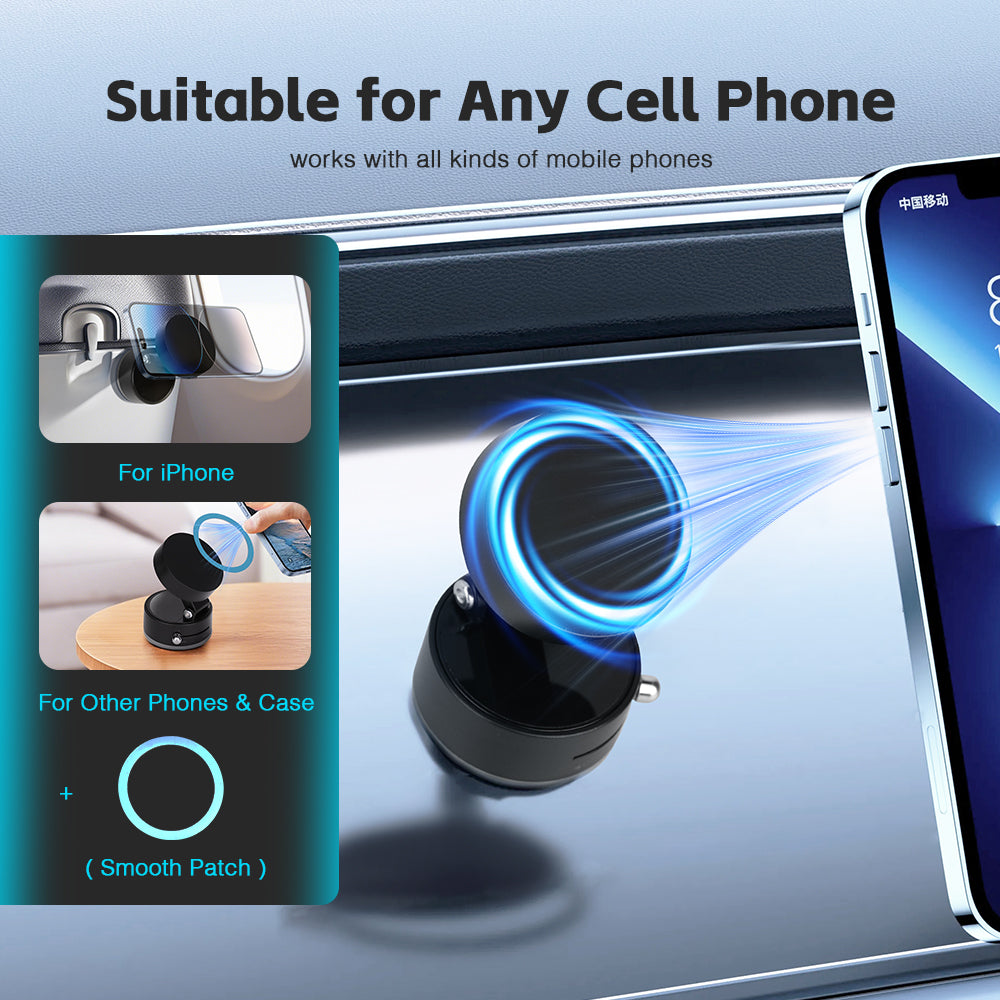 Vacuum Magnetic Mobile Phone Holder