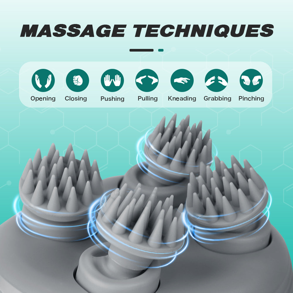 Head Massager Electric Physiotherapy Smart Scalp Charging Multifunctional Octopus Massager