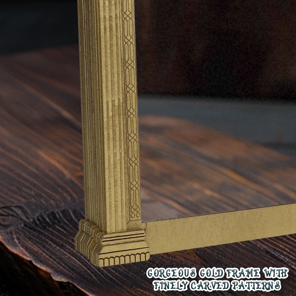 Magic mirror desktop mirror creative old retro mirror ornaments