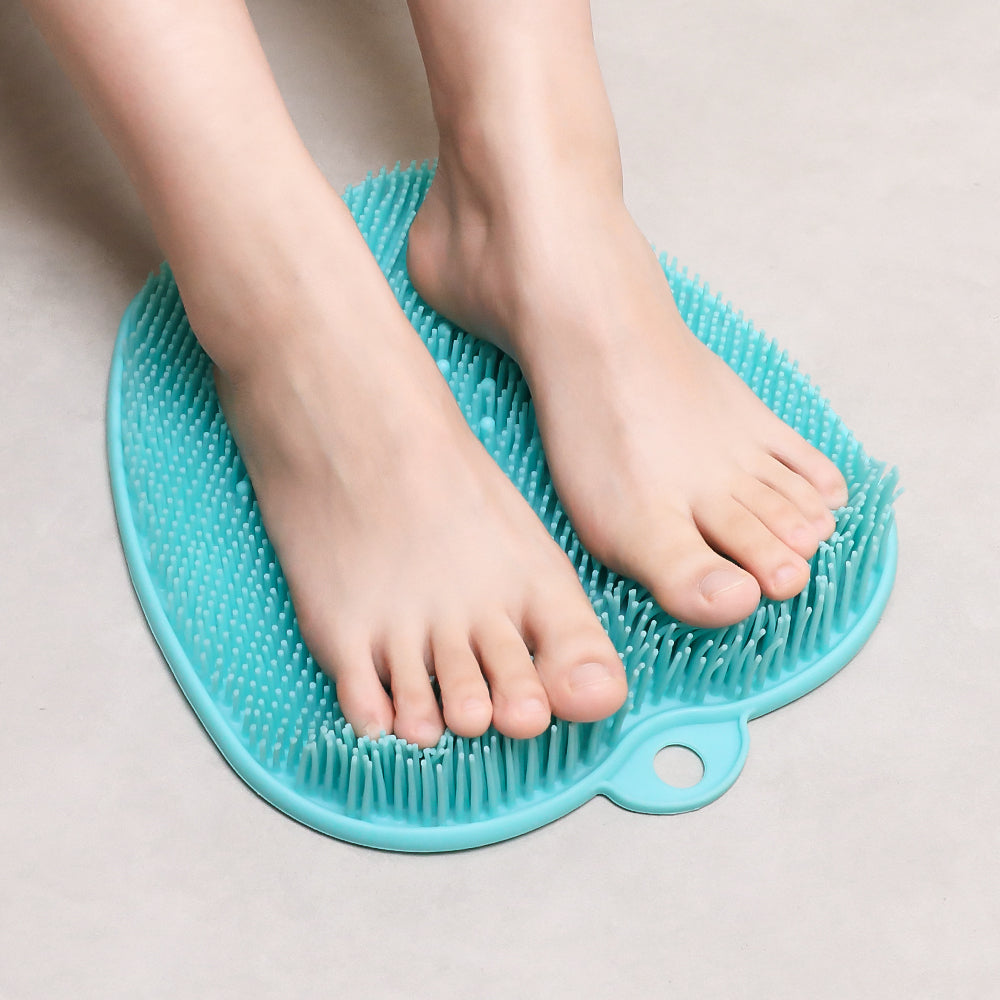 Shower Foot Scrubber Mat with Non-Slip Suction Cups