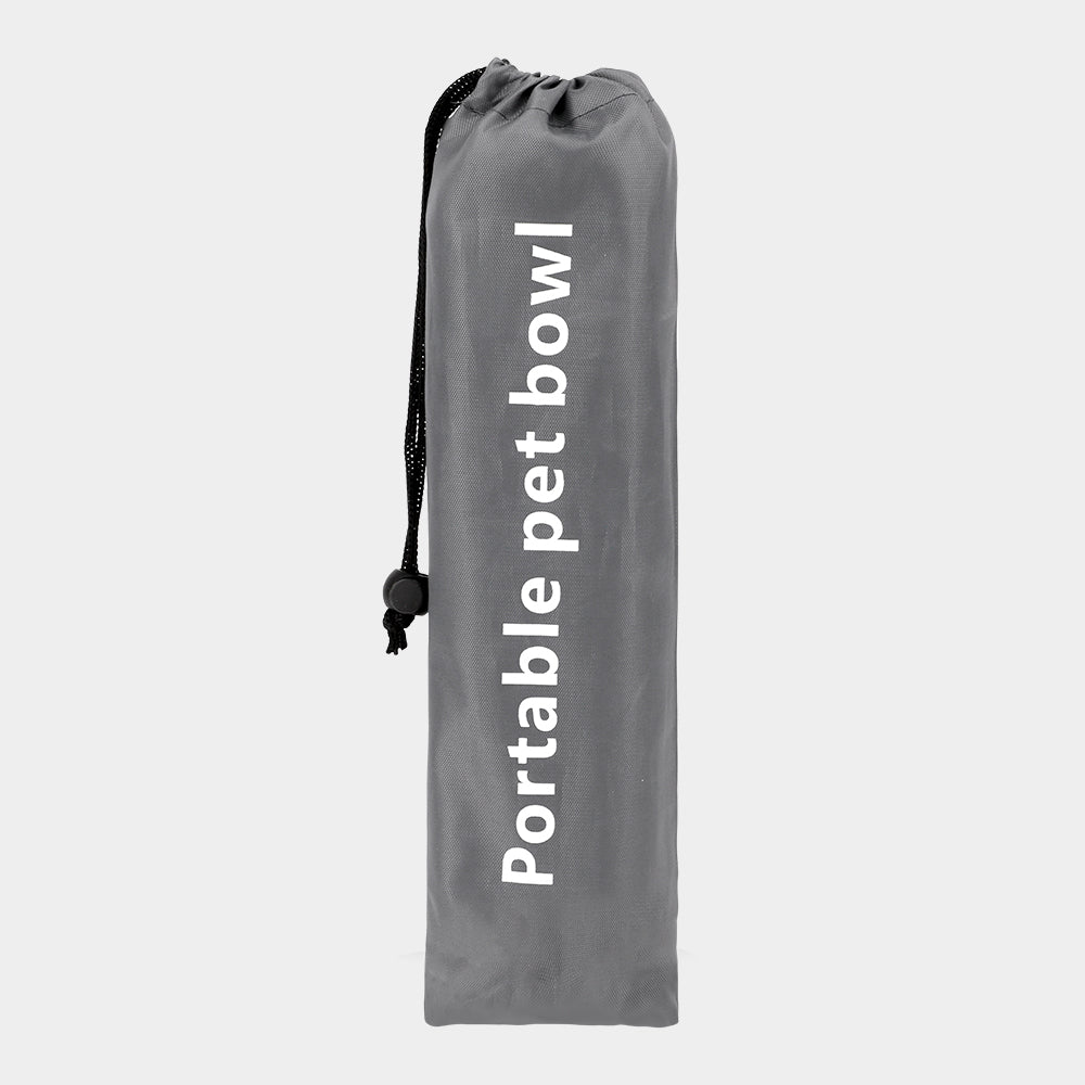 Folding pet feeding travel silicone mat