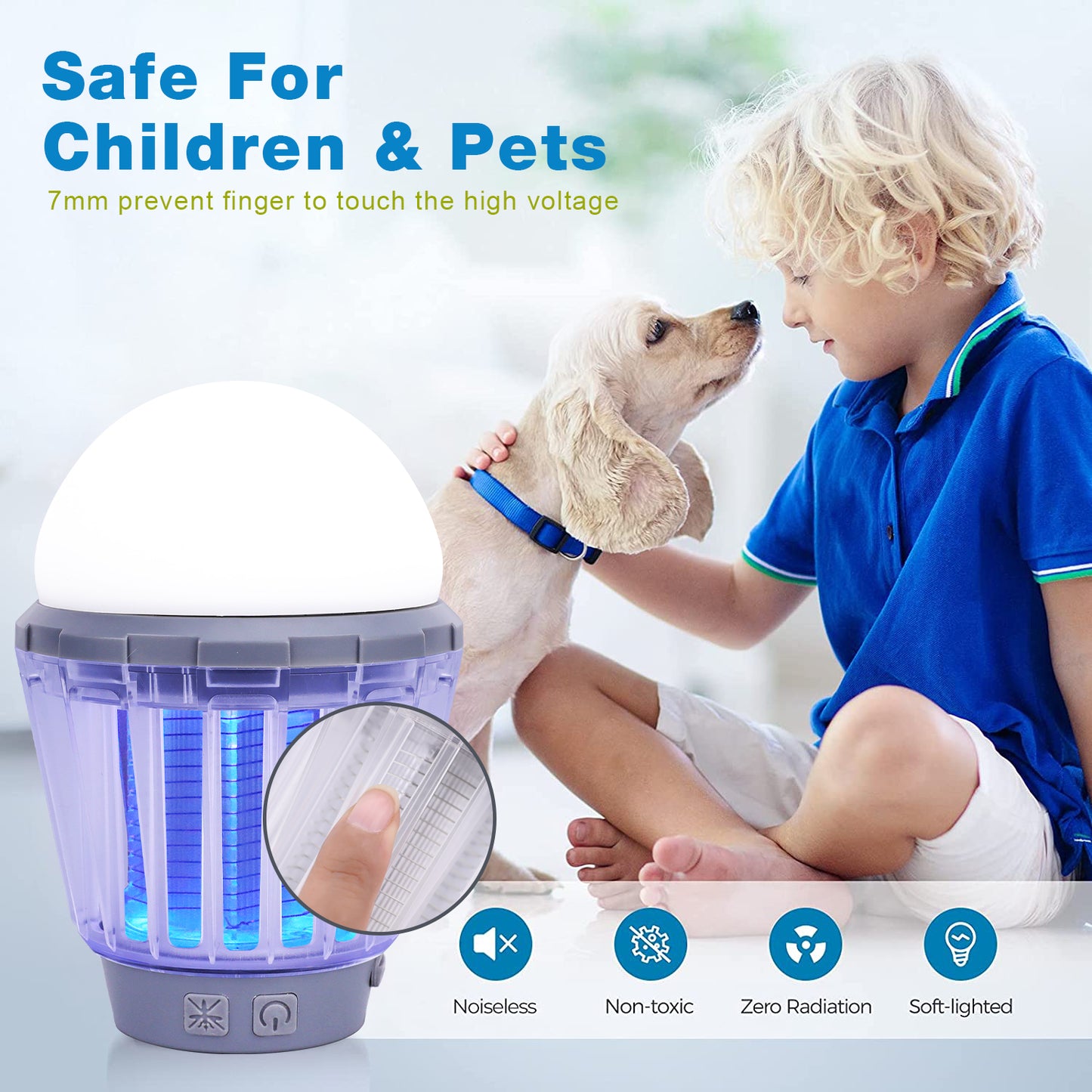 Outdoor waterproof lighting camping lamp camping mosquito repellent tent stall lamp