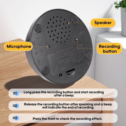 Recording button cat pet conversation bell artifact pet toy