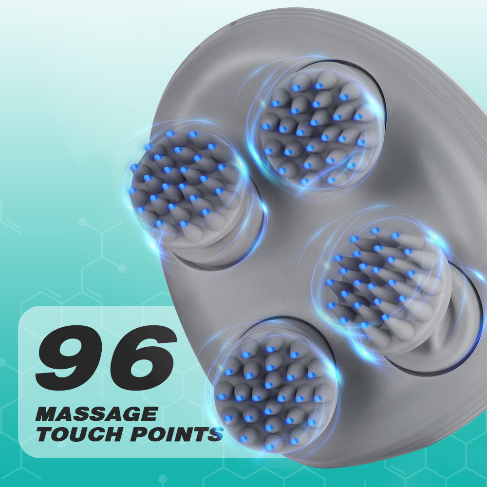 Head Massager Electric Physiotherapy Smart Scalp Charging Multifunctional Octopus Massager