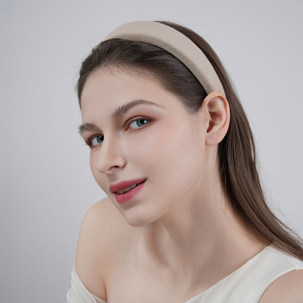 Retro sponge headband for washing face, all-match headband for going out