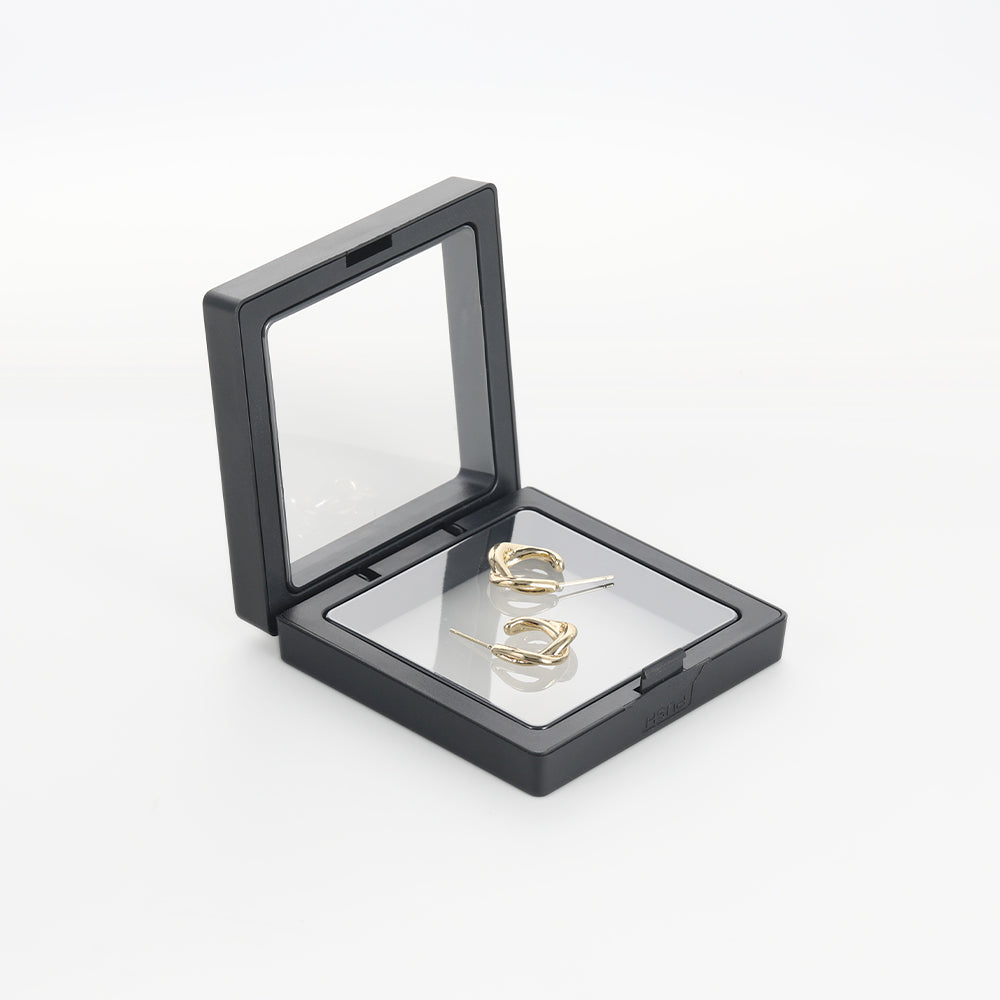 Classic retro niche gold hoop earrings