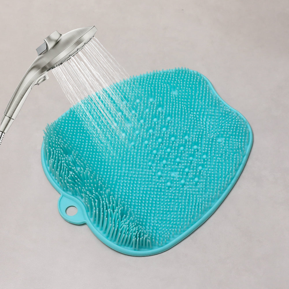 Shower Foot Scrubber Mat with Non-Slip Suction Cups