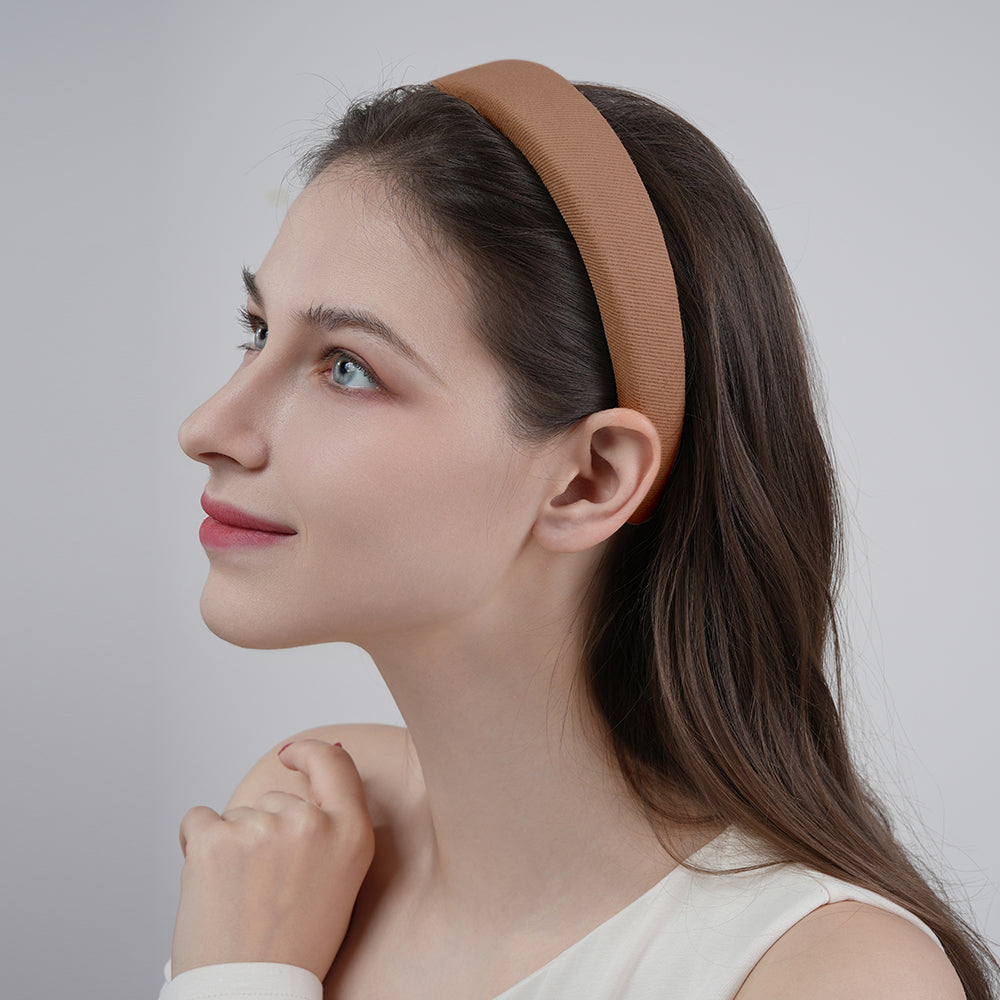 Retro sponge headband for washing face, all-match headband for going out