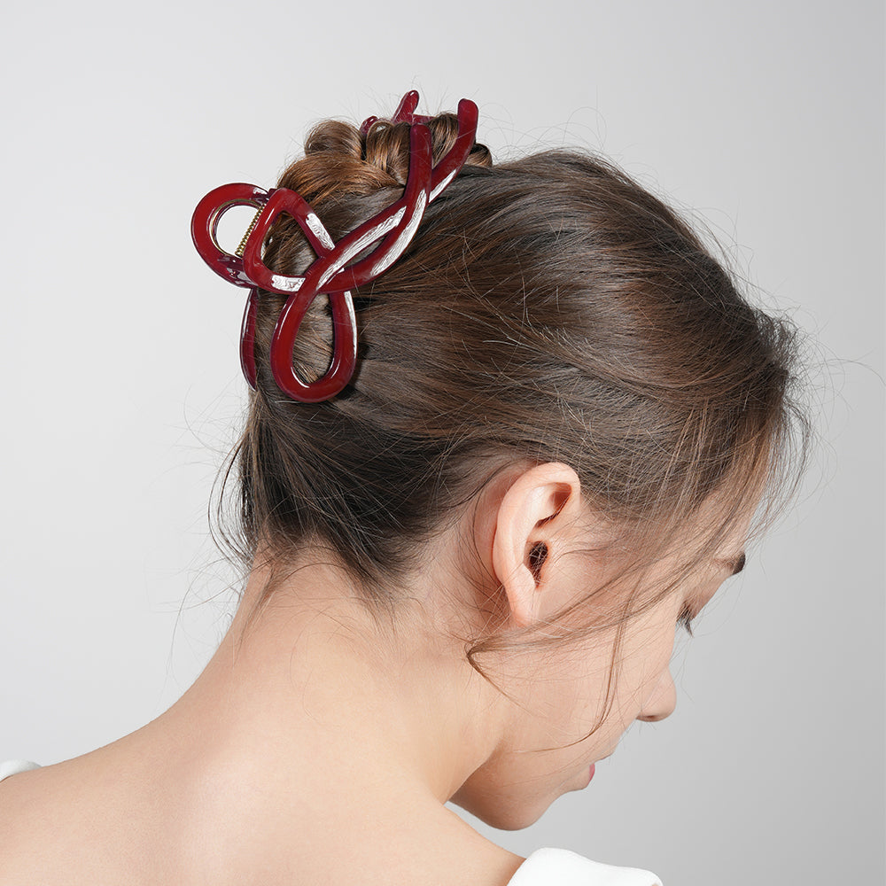 Grab clip Ladies Premium sense back of head shark clip