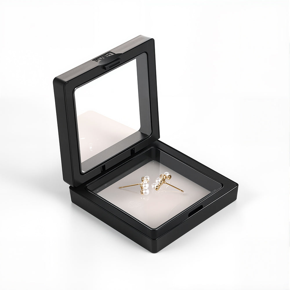 Designer smile pearl earrings