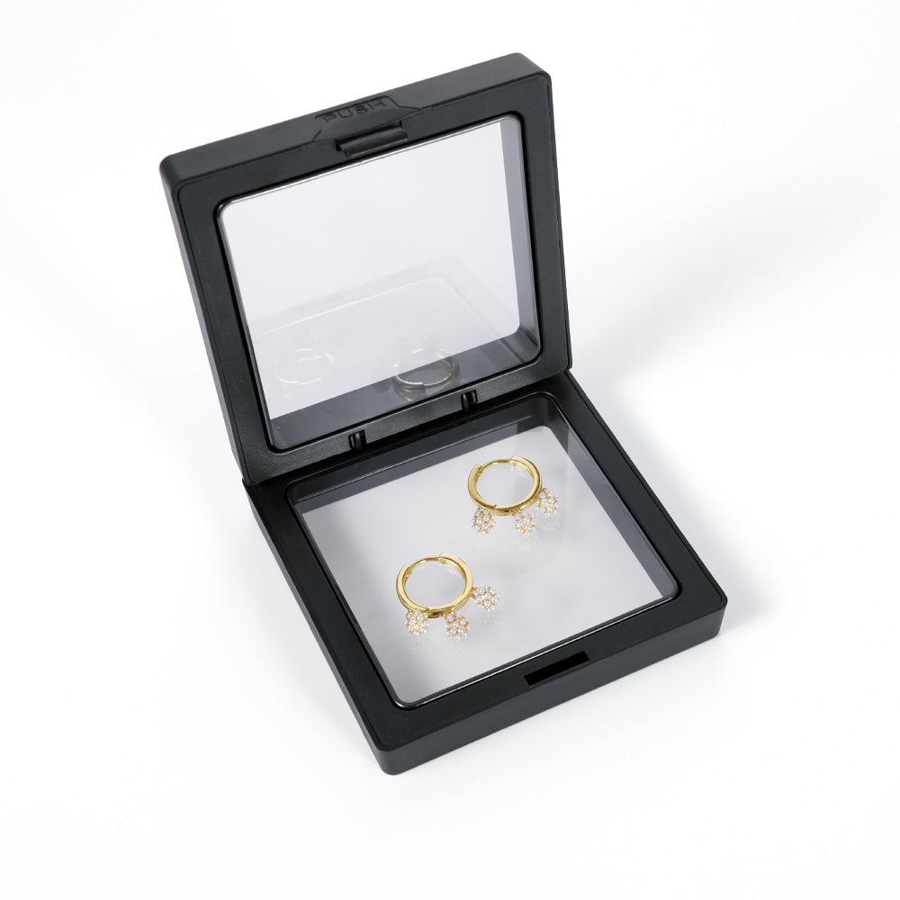 925 silver needle simple small pearl cute versatile earrings