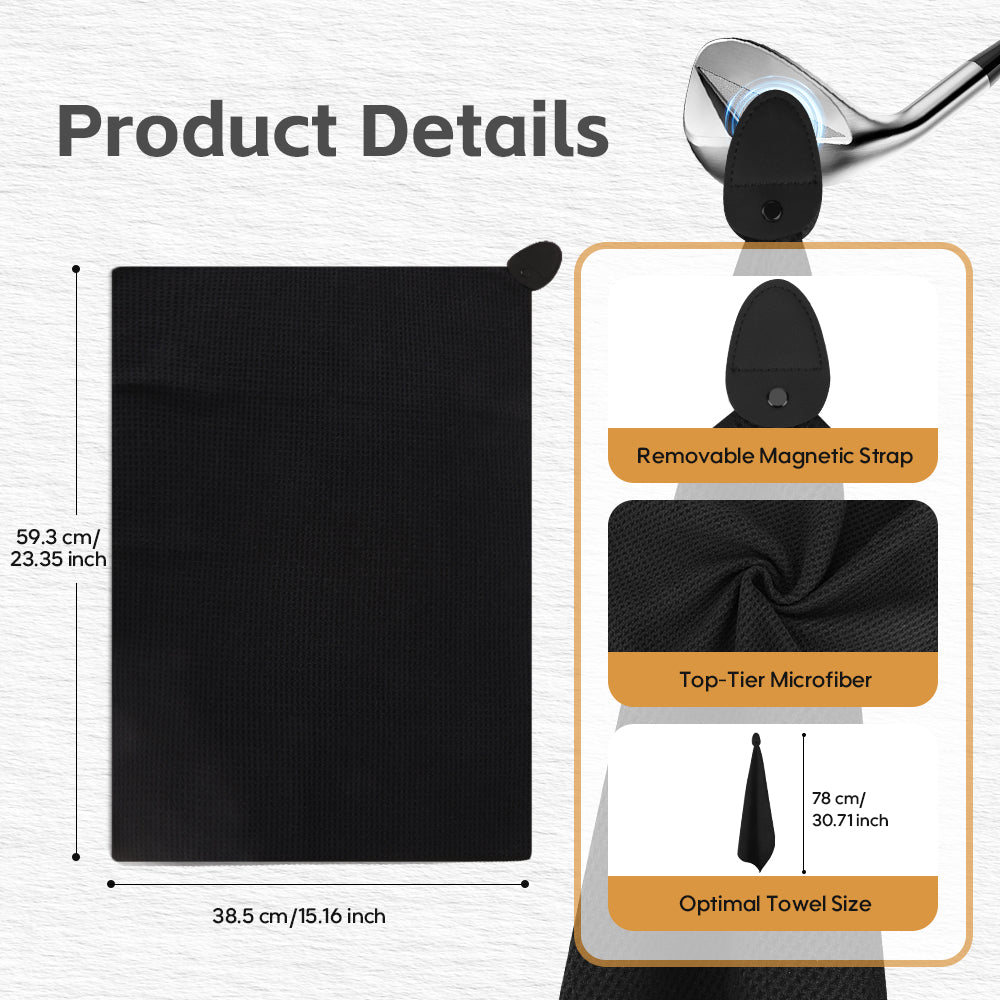 Golf Magnetic Multi-Purpose Towel