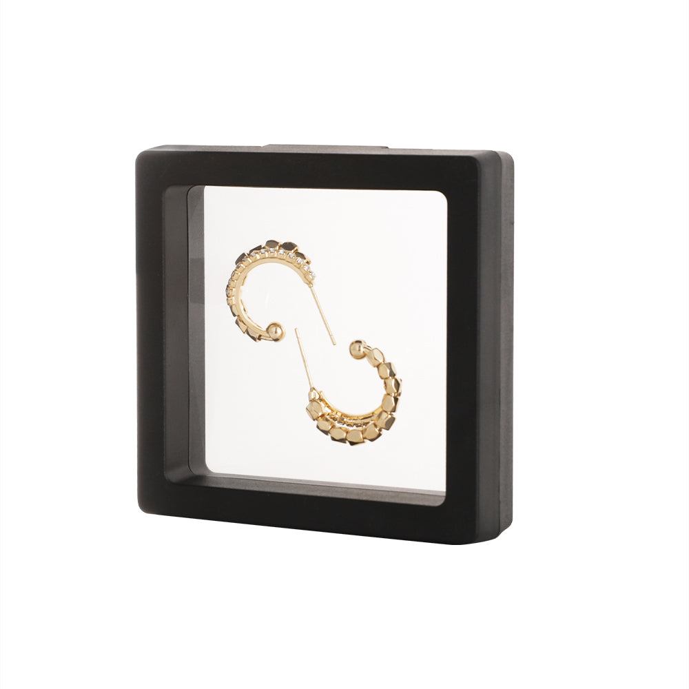 Double-Layer Sparkling Diamond Hoop Earrings