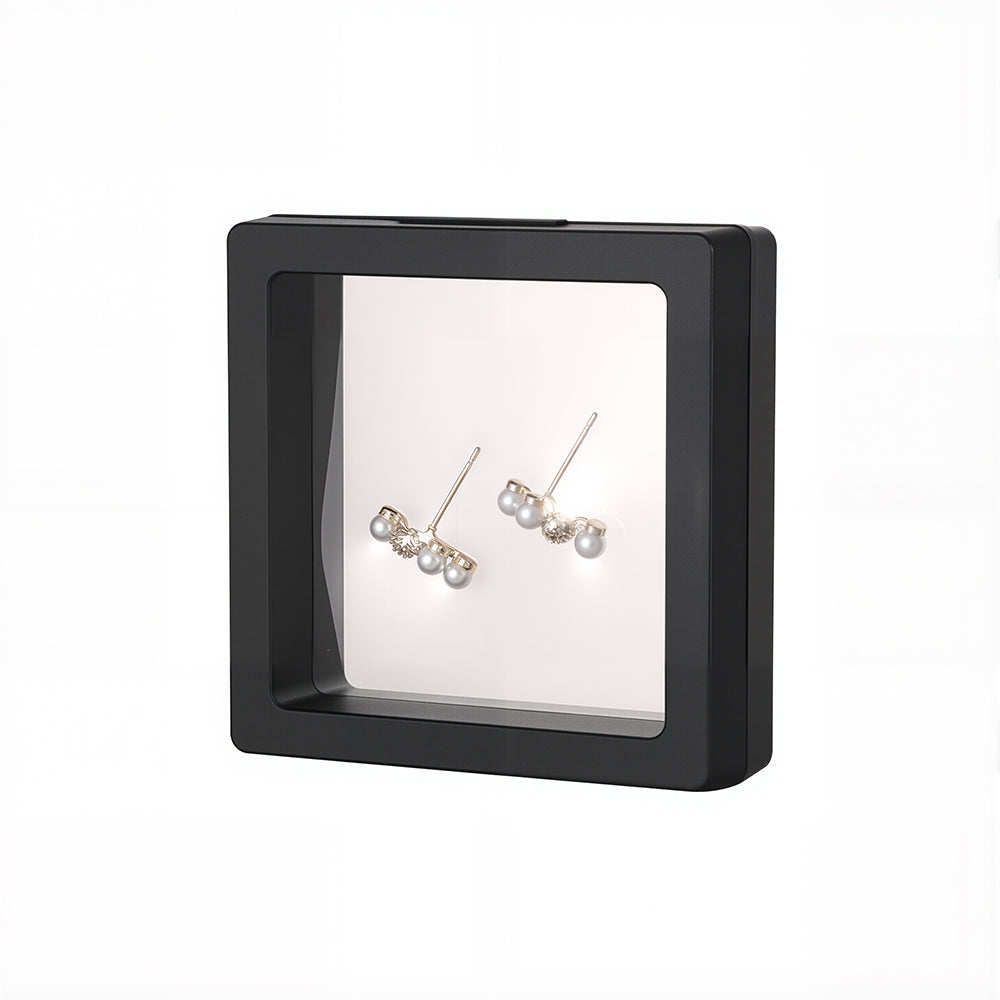 Designer smile pearl earrings