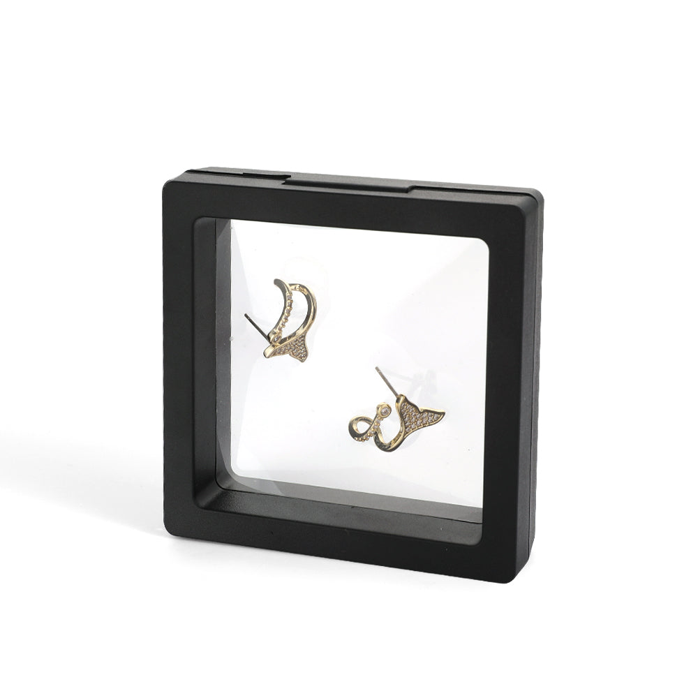 925 Silver Needle Micro-Paved Sparkling Diamond Small Mermaid Tail Stud Earrings